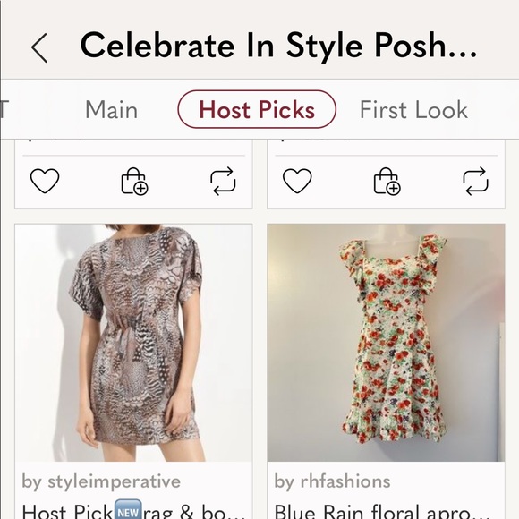 🆕rag & bone>Silk elastic waist flora fauna dress - Picture 6 of 6